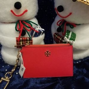 "SOLD" Tory Burch Emerson case key ring insert